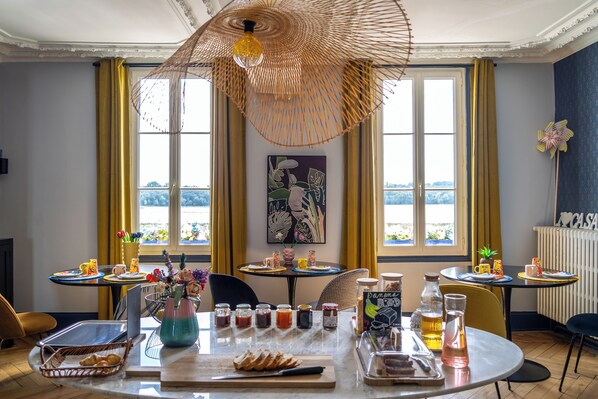 Kontinental frokost er inkludert hver dag