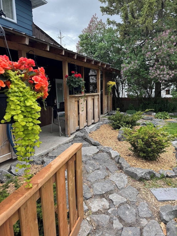 Overnattingsstedets uteområder