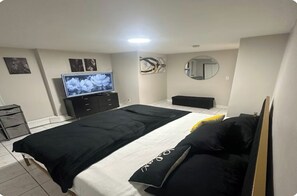 2 habitaciones, tabla de planchar con plancha y wifi gratis