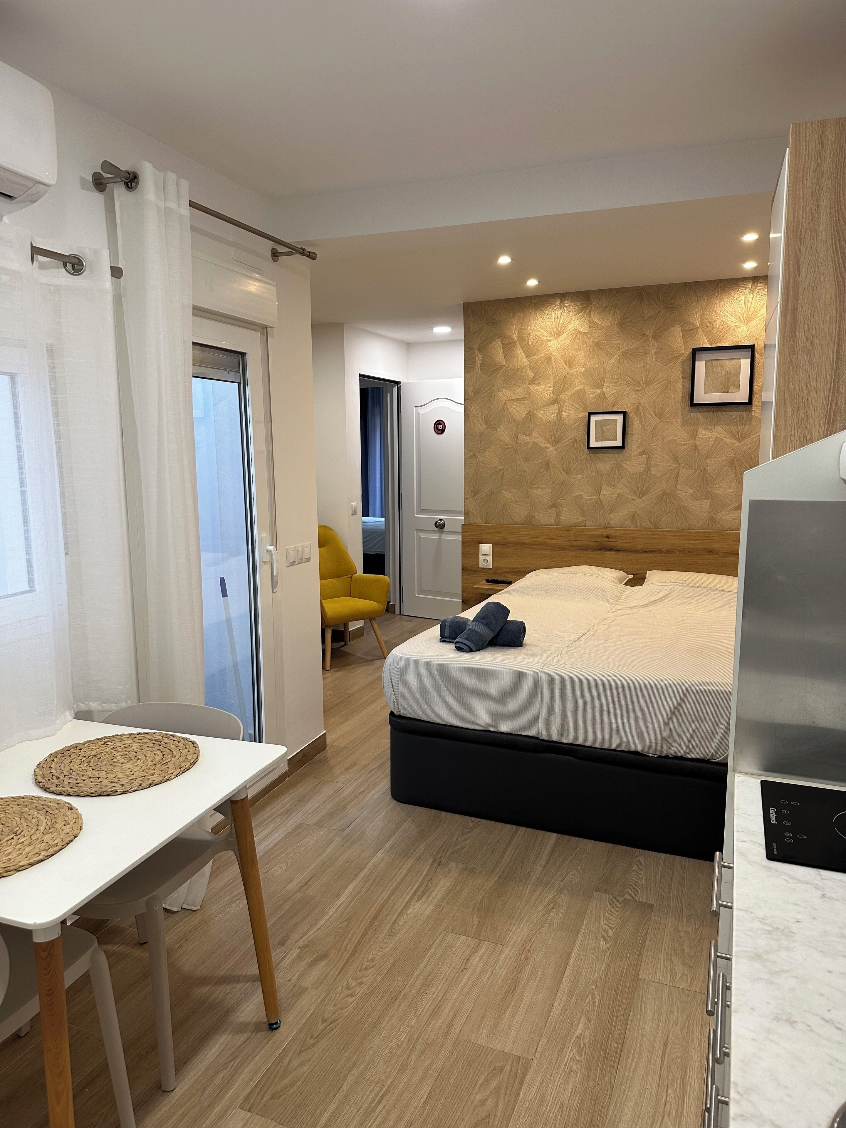 1 Schlafzimmer, Bügeleisen/Bügelbrett, Reisekinderbett, kostenloses WLAN