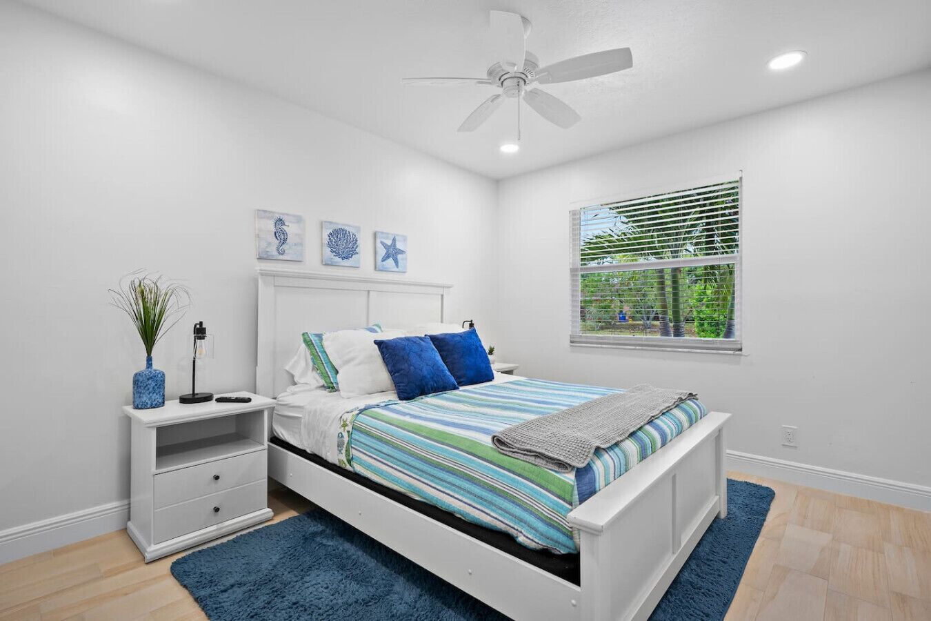 3 bedrooms, desk, iron/ironing board, free WiFi
