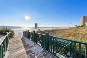 Beach nearby