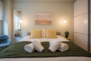 2 bedrooms, desk, iron/ironing board, free WiFi