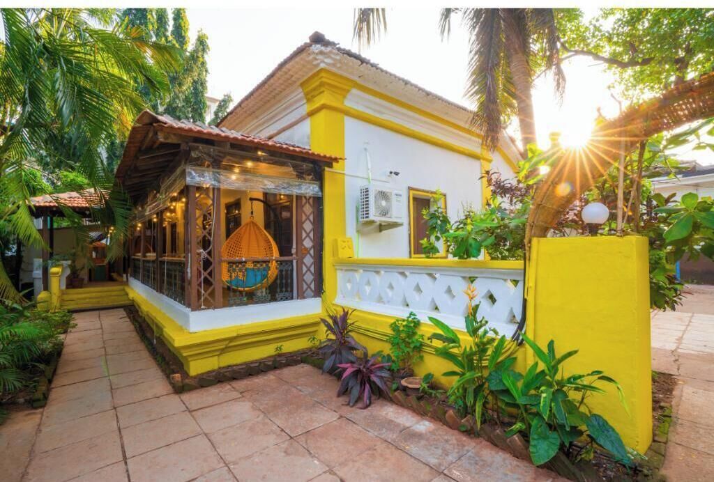 Fachada da propriedade