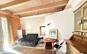 Appartamento, 1 camera da letto, fumatori, patio | Soggiorno
