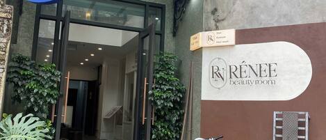 Fassade der Unterkunft