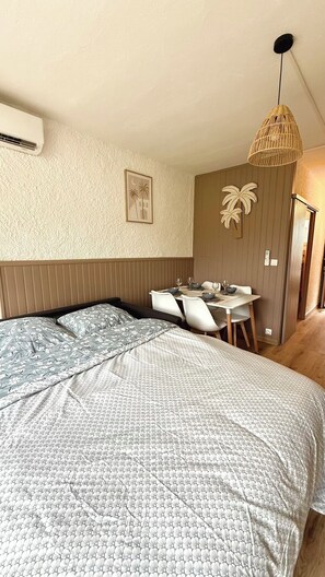 1 chambre, draps fournis
