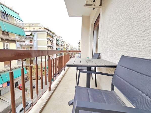 Deluxe appartement, uitzicht op de stad | Terras