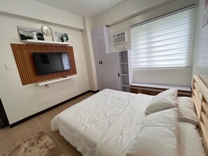 1 habitación, wifi y ropa de cama