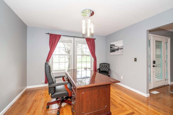 Ferienhaus, Mehrere Betten, Terrasse, Gartenblick (Big Sky Retreat) | Lobby