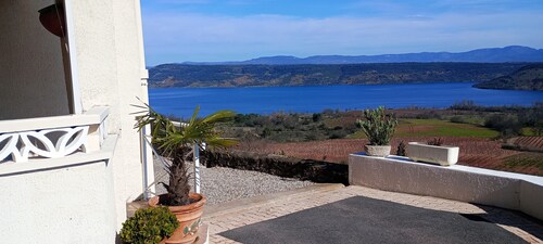 LE BELVEDERE DU LAC DUPLEX T2 WITH PANORAMIC VIEW RENTAL FROM SATURDAY TO SATURDAY