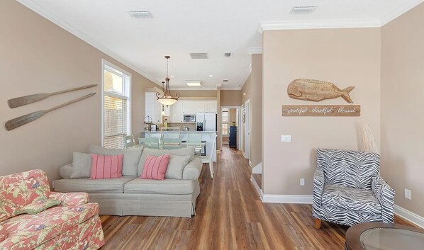 Hus, flere senger (Turquoise Tail) | Oppholdsområde