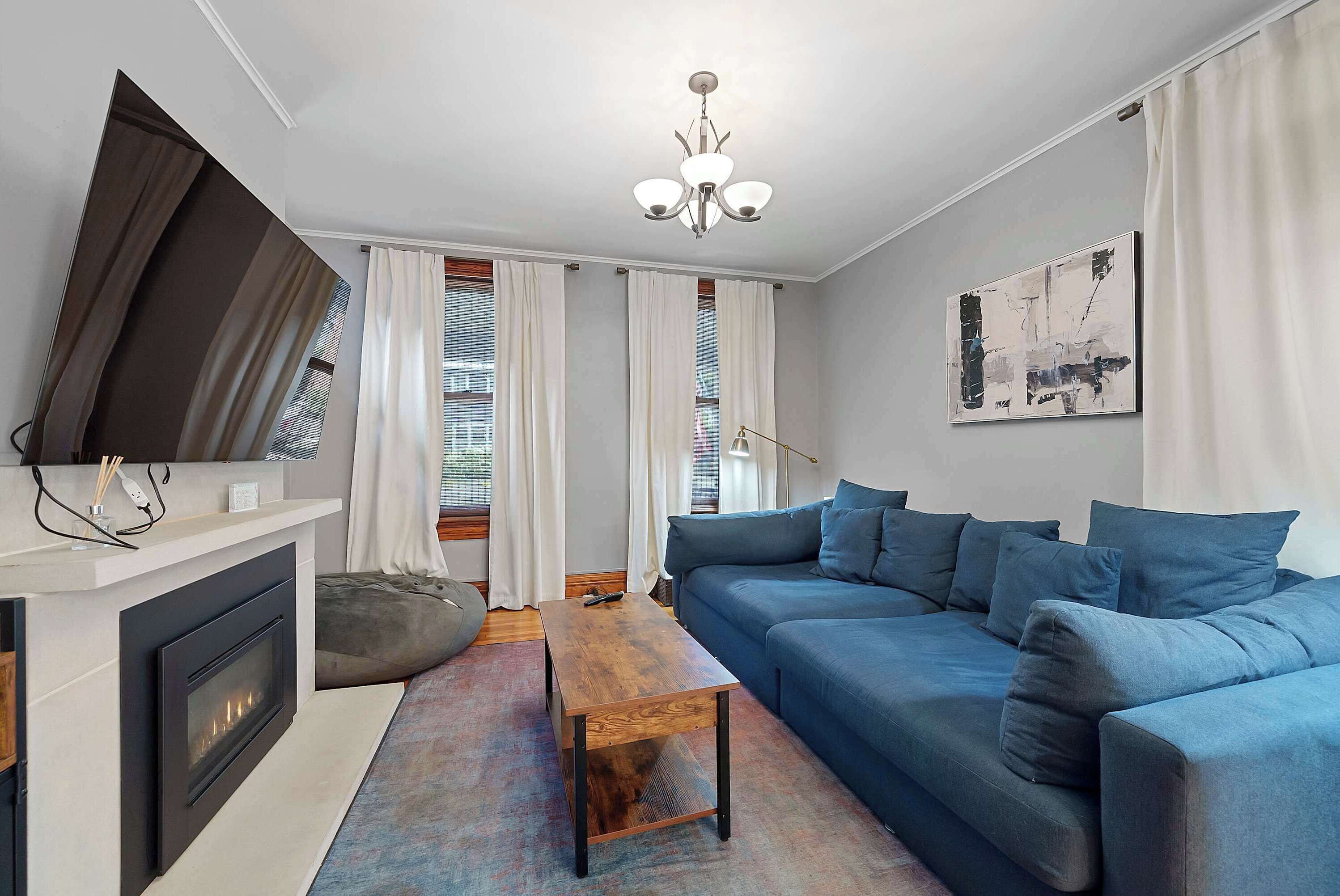 House, Multiple Beds, Patio, Garden View (Our Locally World Famous Home) | Living area | 42-inch flat-screen TV with digital channels