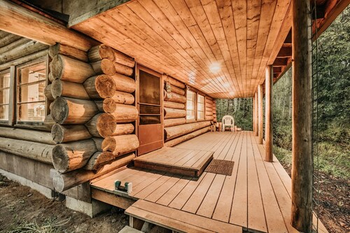 76gs - Genuine Log Cabin - Wifi - Pets Ok - Sleeps 4