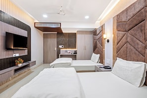 Double or Twin Room | Desk, laptop workspace, iron/ironing board, free WiFi - Sitaynam Hotel & Resort-Infront RAM Temp (Ayodhya)
