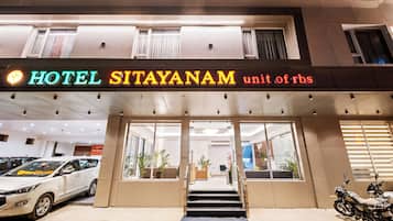 Voorkant van accommodatie