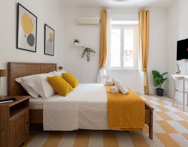 2 habitaciones, escritorio, cuna de viaje y wifi gratis 