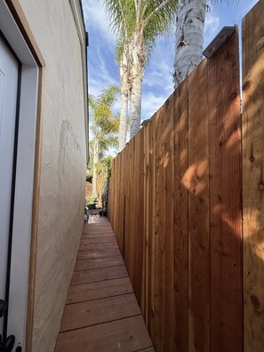 Terrain de l’hébergement 