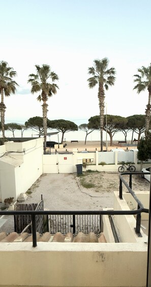 Blick von der Unterkunft