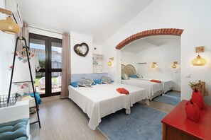 4 slaapkamers, een kluis op de kamer, een strijkplank/strijkijzer