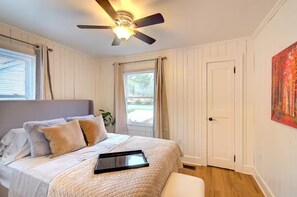 2 soverom, strykejern/-brett, wi-fi (inkludert) og sengetøy