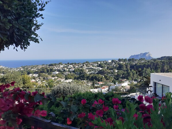 Uitzicht vanuit accommodatie