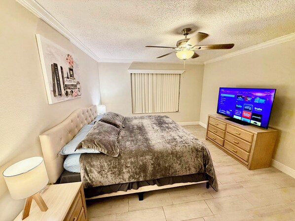 3 habitaciones, tabla de planchar con plancha y wifi gratis 