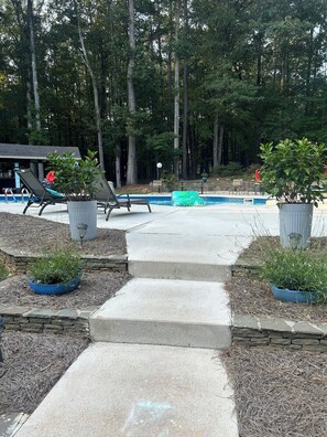 Enceinte de l’hébergement