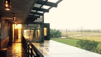 Enceinte de l’hébergement