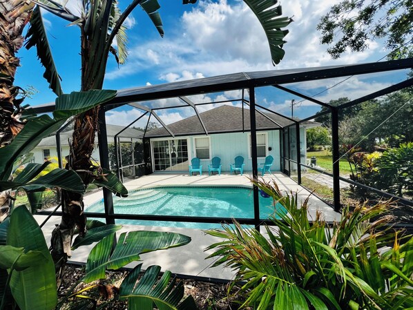 Außenpool, beheizter Pool