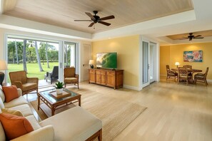 Condo (2 Bedrooms) | Living room | TV