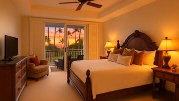 Kondominium (2 Bedrooms) | 2 kamar tidur, ruang kerja ramah laptop, dan setrika/meja setrika