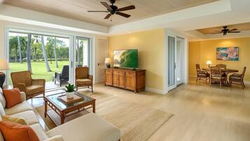 Condo (2 Bedrooms) | Living room | TV