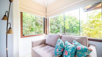 Deluxe-Haus, 4Â Schlafzimmer, Klimaanlage | Wohnbereich
