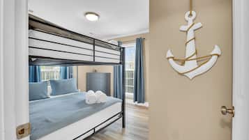 3 bedrooms, iron/ironing board, travel crib, WiFi