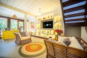 Deluxe House, 4 Bedrooms, Private Bathroom | Interior - Bz87 Casa Churrasqueira 200m da Praia (Buzios)