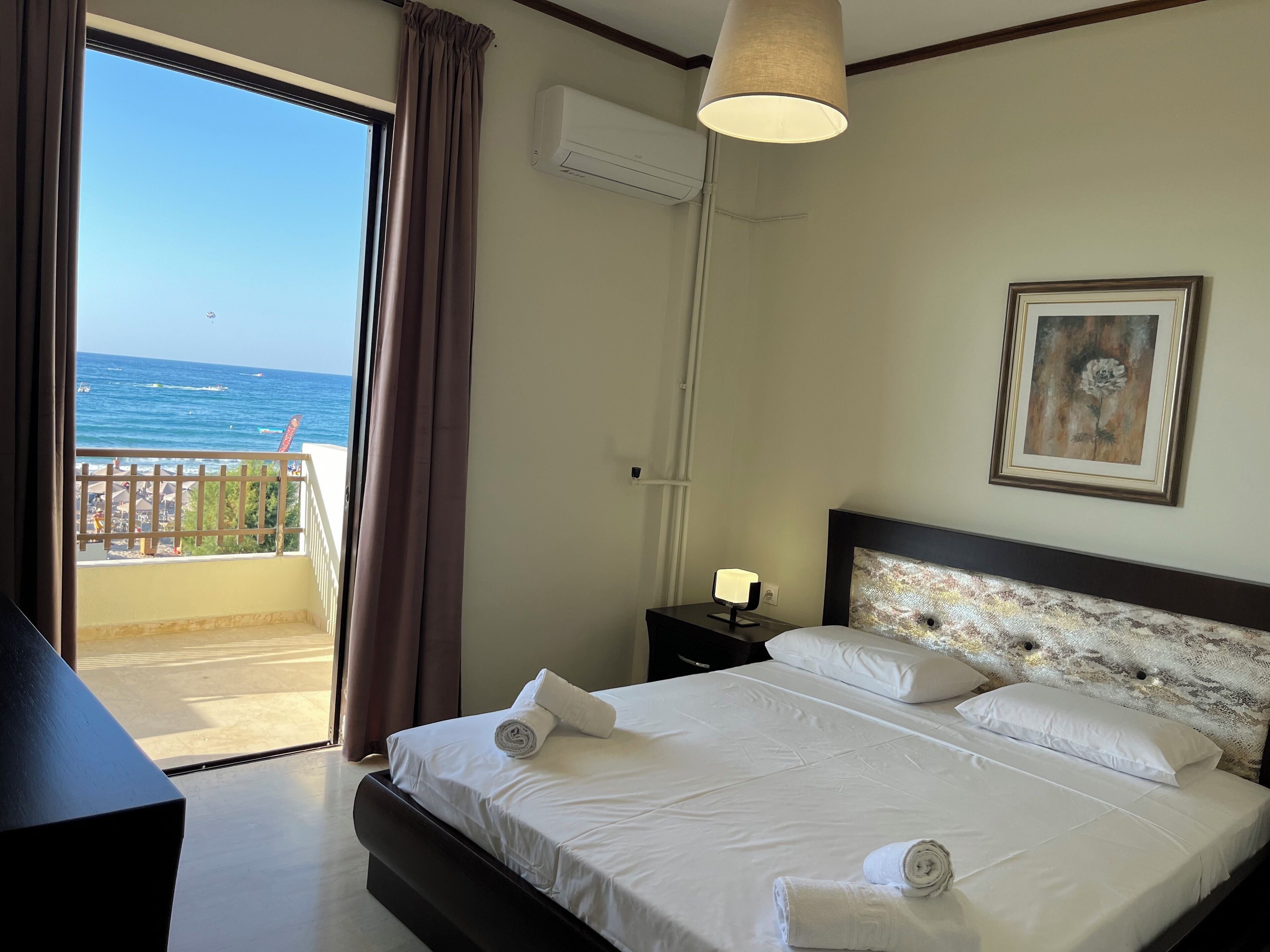 Apartamento, vista para o mar | 2 quartos, quartos à prova de som, ferros/tábuas de passar roupa