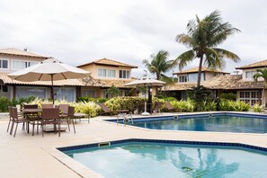 디럭스 하우스, 침실 4개, 에어컨 | 수영장 | 야외 수영장