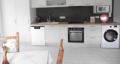 New apartment in stone house near A6 exit