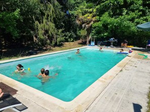 Indoor pool, outdoor pool