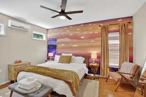 1 chambre, fer et planche à repasser, Wi-Fi gratuit, draps fournis
