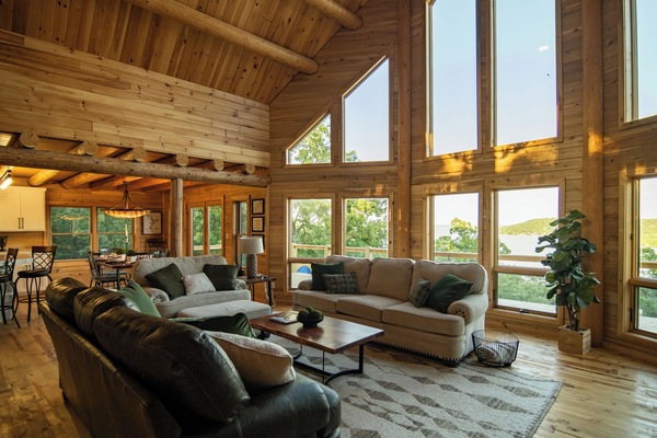 Smart TV, fireplace, video games, foosball