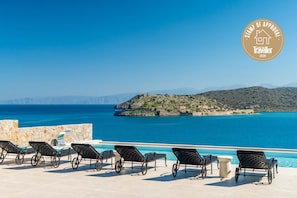 A heated pool - Villa Hislop - Ten Bedroom Villa, Sleeps 20 (Elounda)