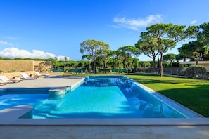 Una piscina riscaldata