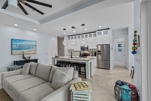 House, Multiple Beds, Pool Access, Pool View (Sunrise Island Retreat) | Living area | TV - Sunrise Island Retreat (Fort Pierce)