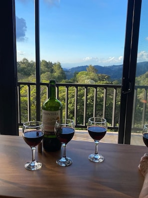 Deluxe Studio, Mountain View | Terrace/patio - Delux Manvama Monteverde (Sierra)