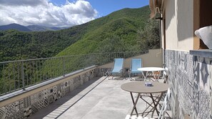 Property grounds - Beautiful and quiet country house for 9 people in the Ligurian olive groves (Nirasca)
