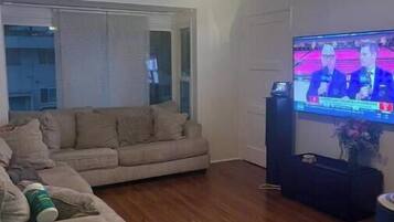 Smart TV, books, stereo, computer monitors