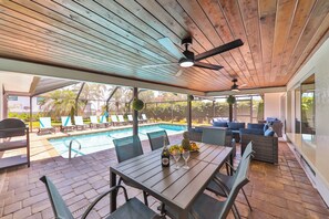 Alberca al aire libre 