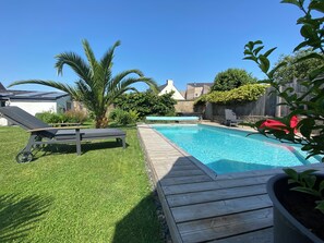 Außenpool, beheizter Pool